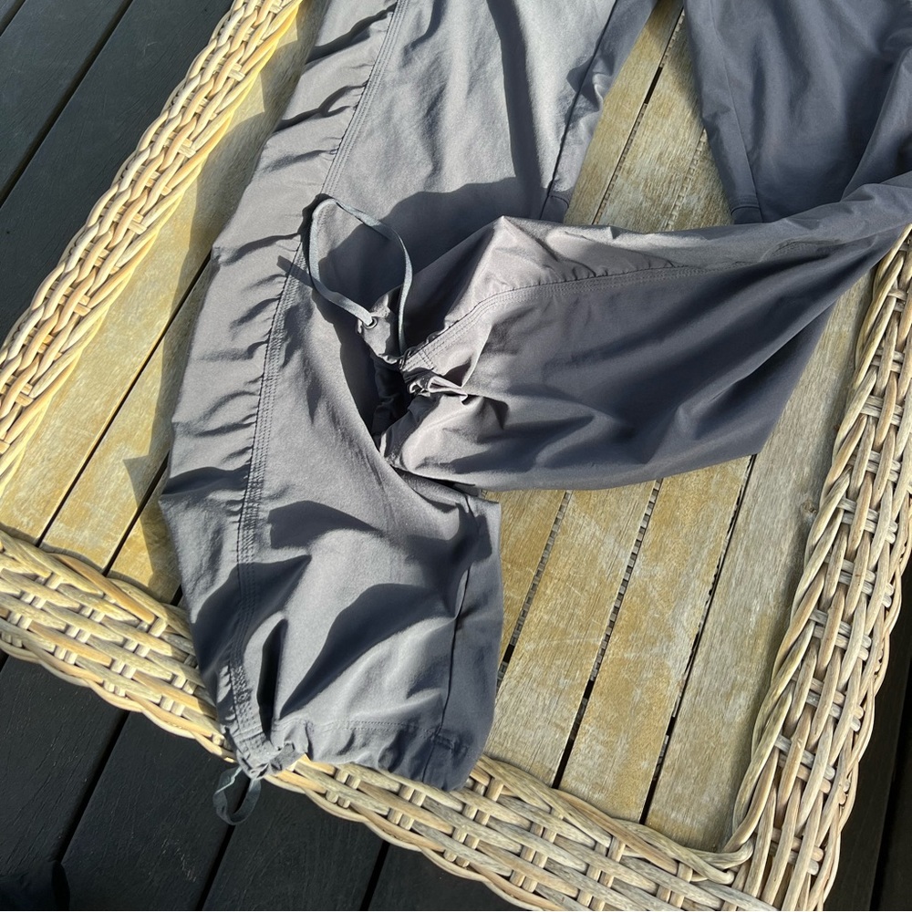 Athleta travel pant , charcoal , size 4